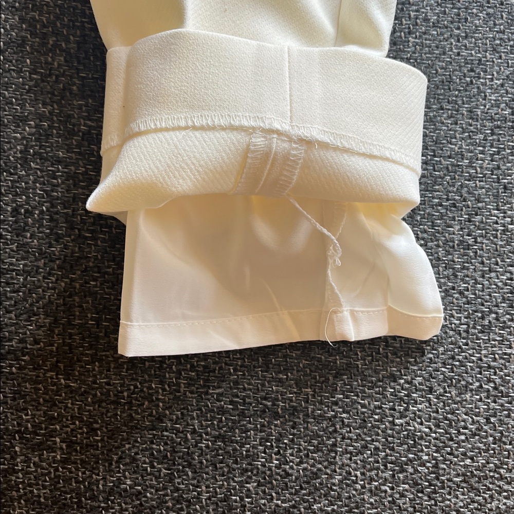 Talbots Hampshire Elegant Cream Pants - Picture 5 of 6